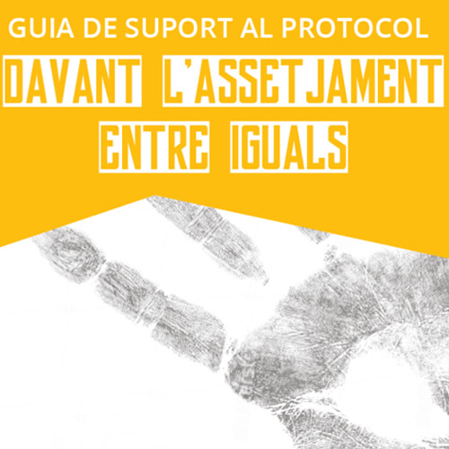 Protocolo Ante el Acoso (Infografía 2016: Guía de suport al protocol)