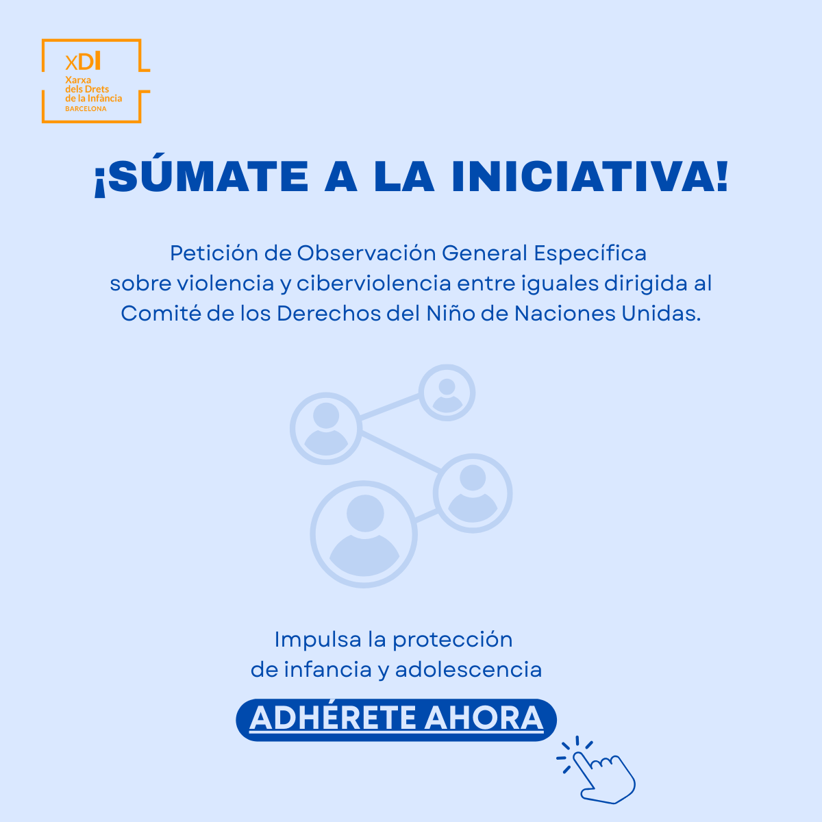 PDA Bullying dona suport a la petició internacional per una Observació General específica sobre violència i ciberviolència entre iguals